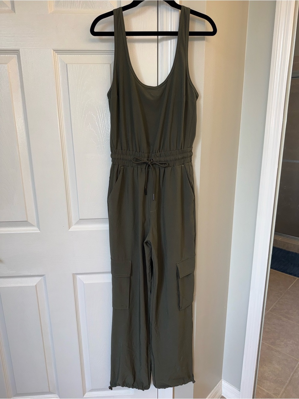 Abercrombie & Fitch Olive Green Cargo Jumpsuit / Jumper - XXS